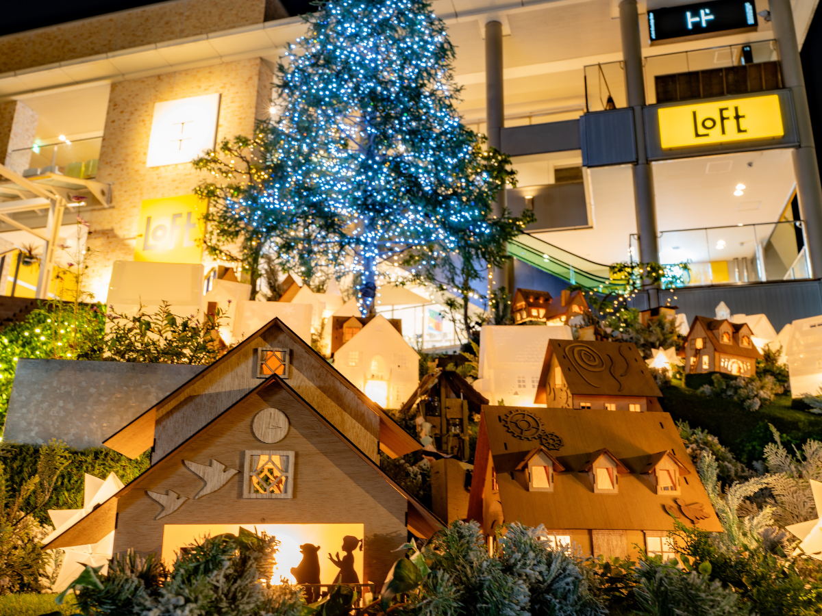 星が丘テラス　ウインターイルミネーション