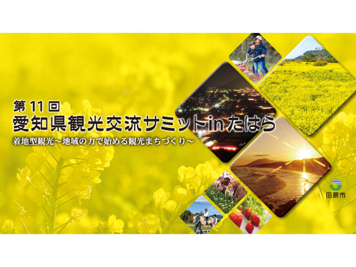 第11回愛知県観光交流サミットinたはら　cover画像