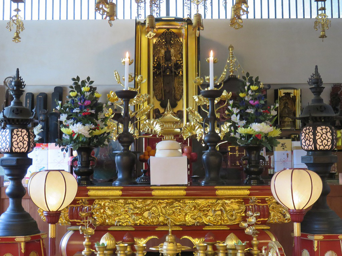 寂光院　秘仏観音　おいただき