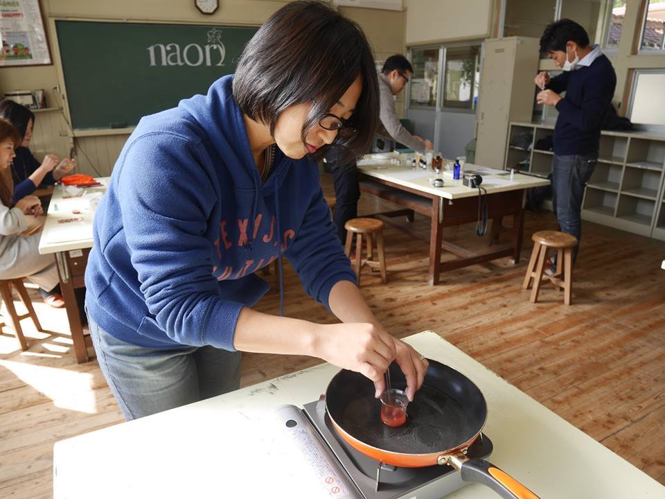 naori　礦物粉餅製作體驗