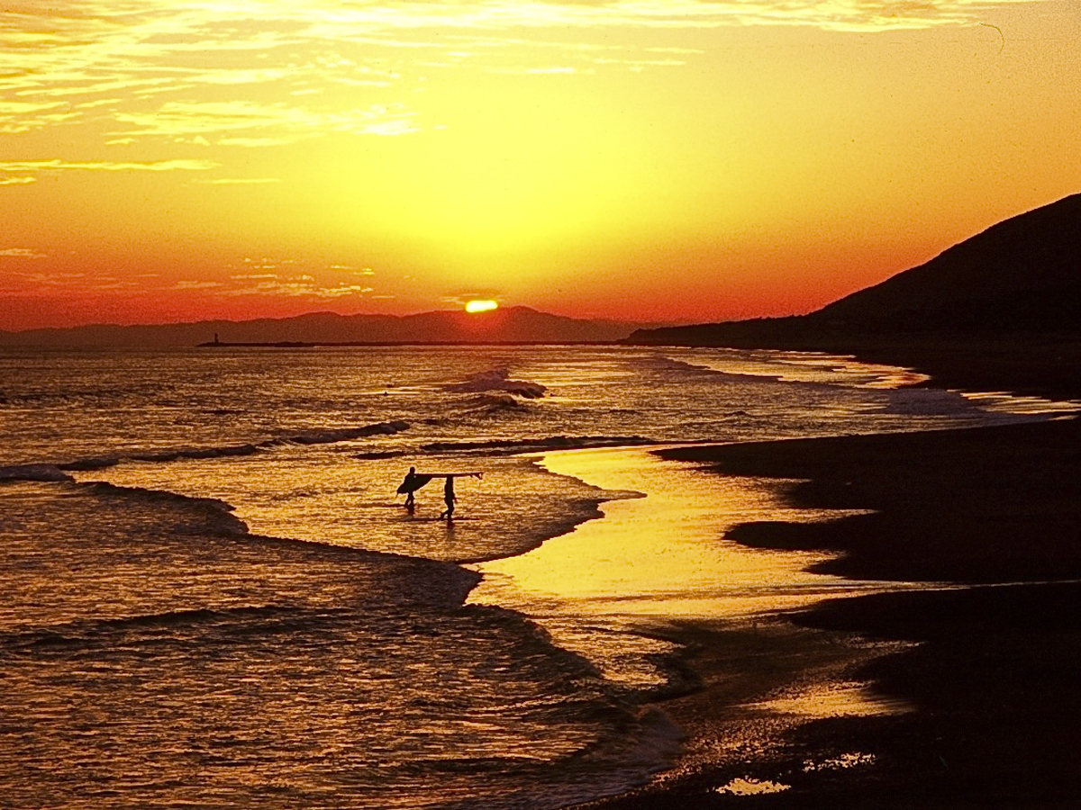 太平洋長海灘・大石海岸