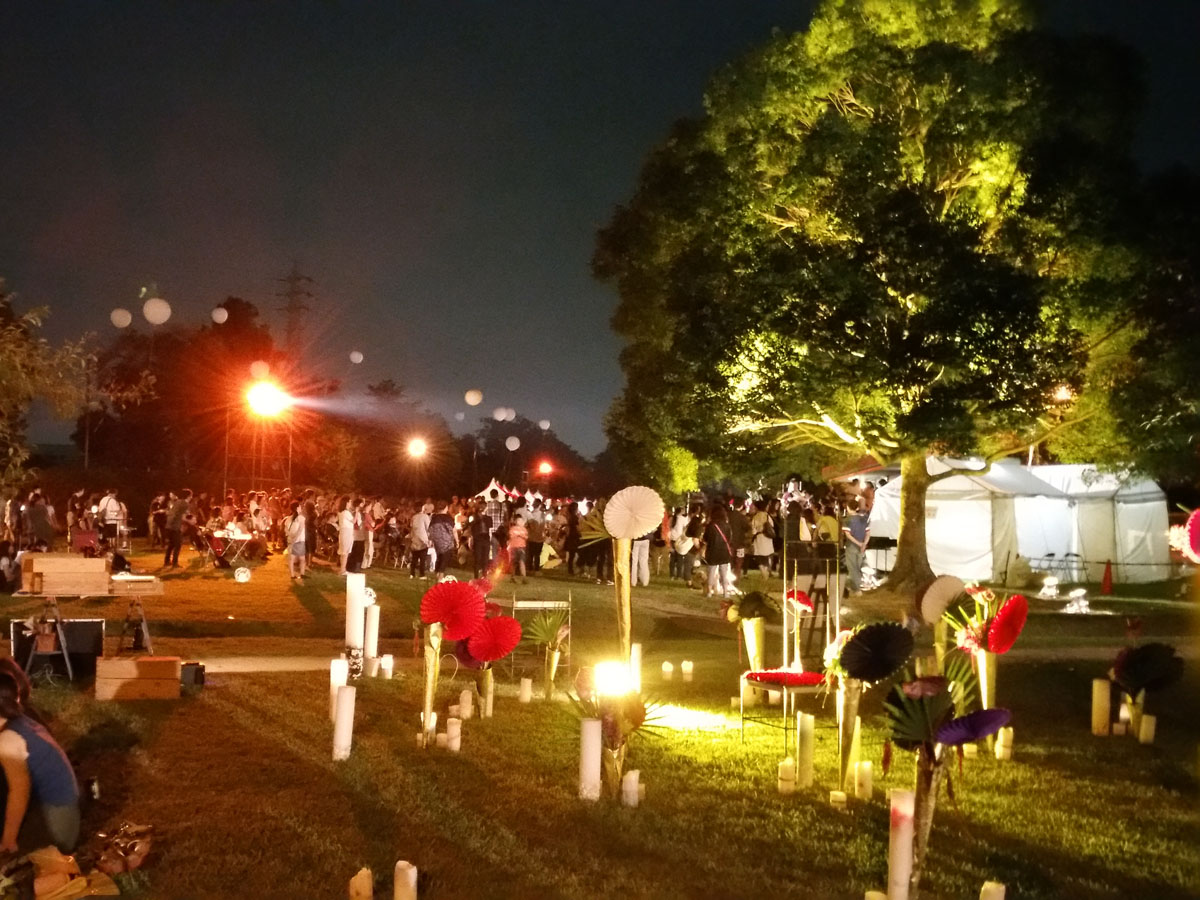 Komaki Nobunaga Yumeyakai Moon Watching Party