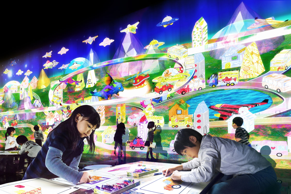 teamLab★Island Dance! Art Exhibition, Learn & Play! Future Park