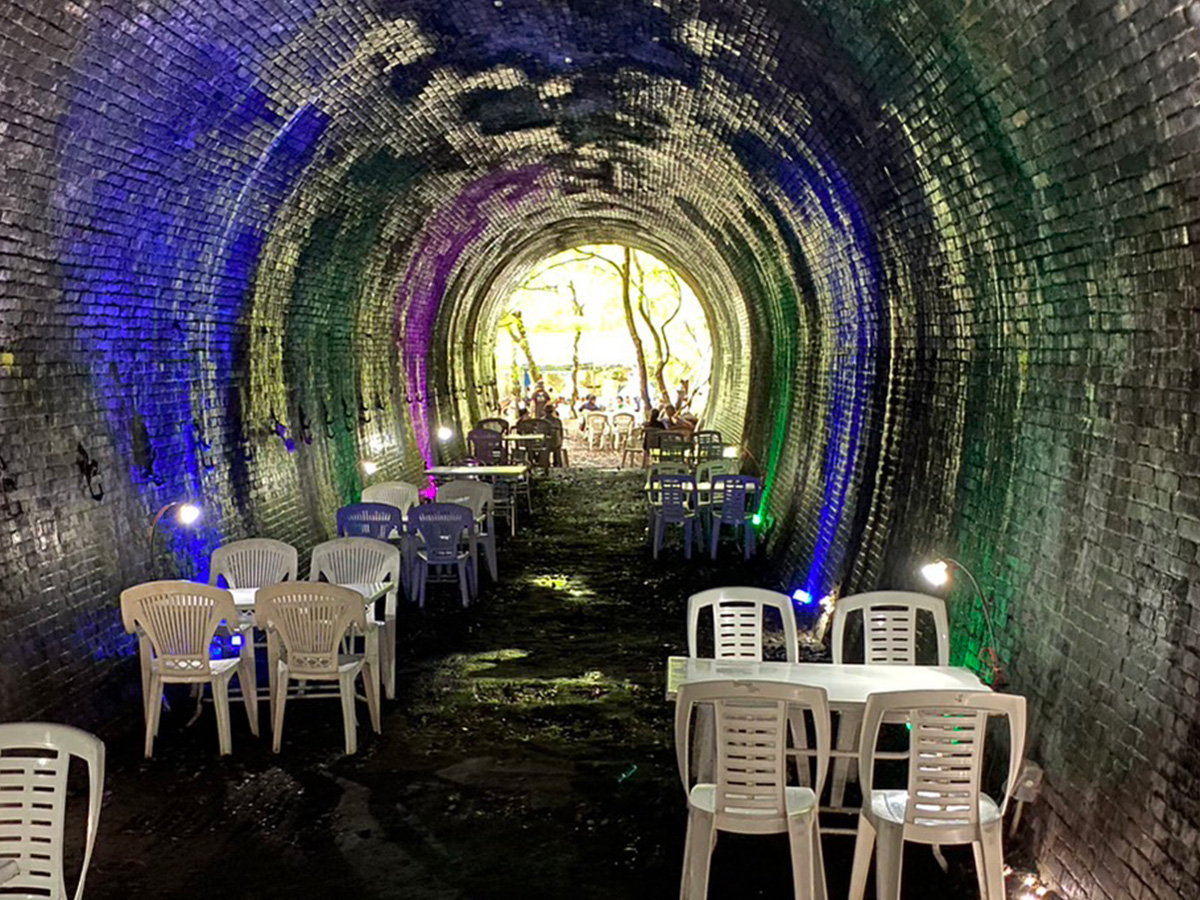 愛岐トンネル群 森のビアホール