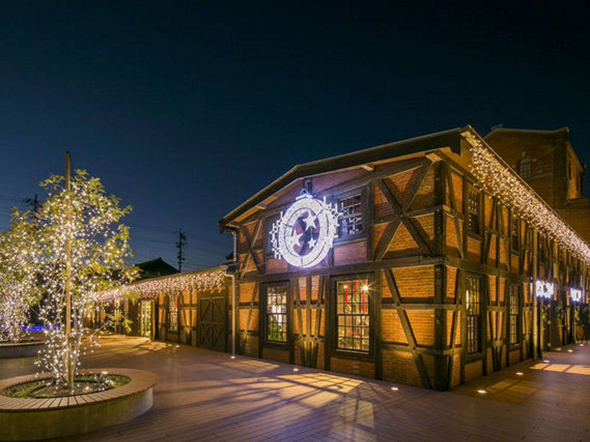 半田紅磚建築燈光秀