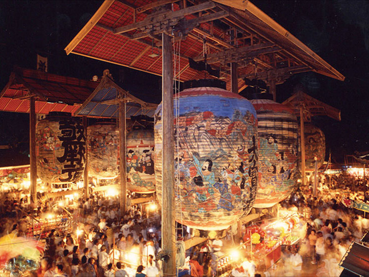 三河一色大灯笼祭