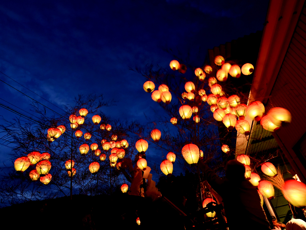 清水のチョウチン祭り