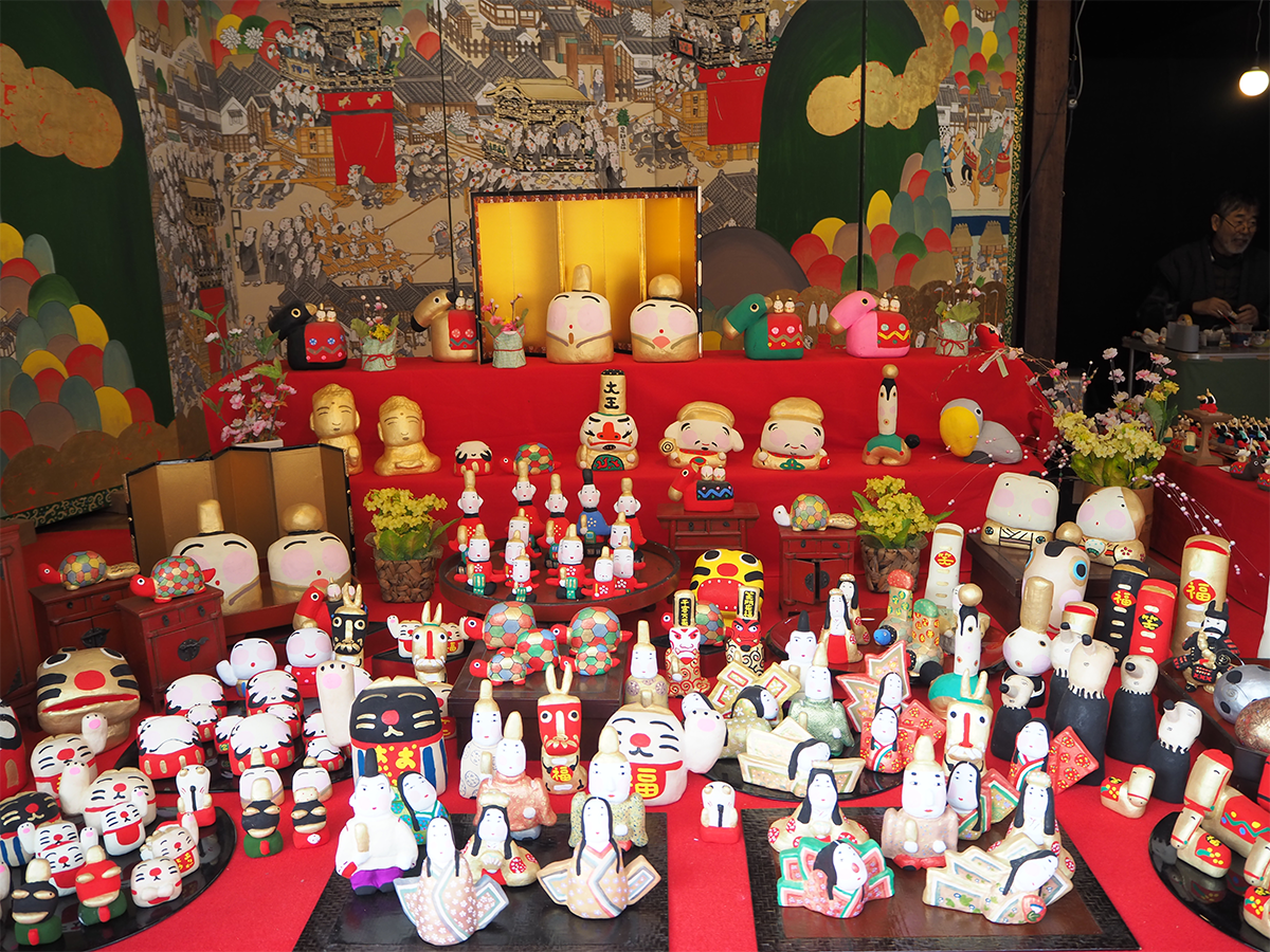 Chuma Hina Dolls in Asuke