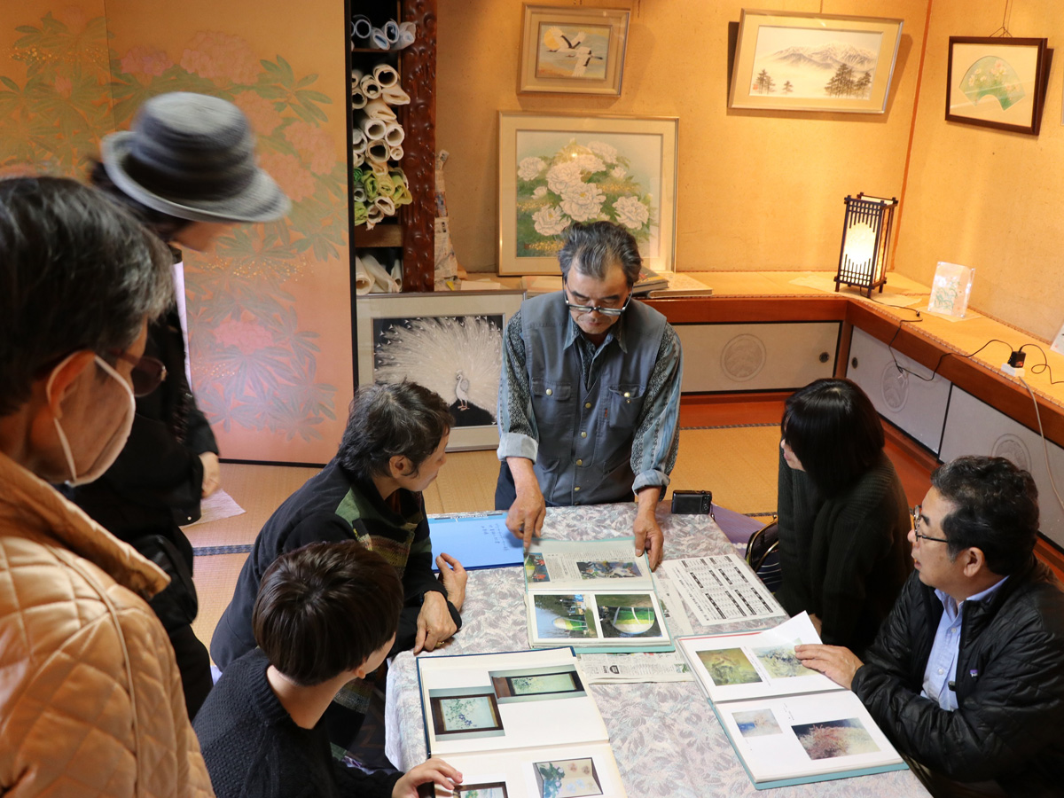 豊田小原和紙工芸作家工房めぐり