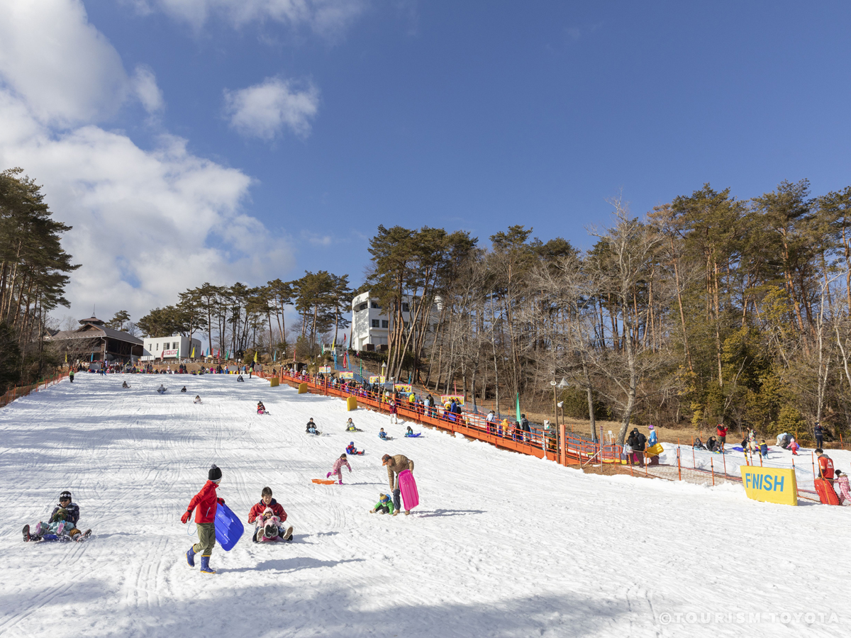 旭高原元気村　雪そりゲレンデ