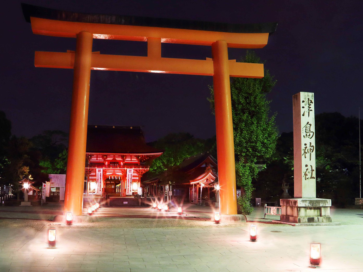 尾張津島お月見灯路
