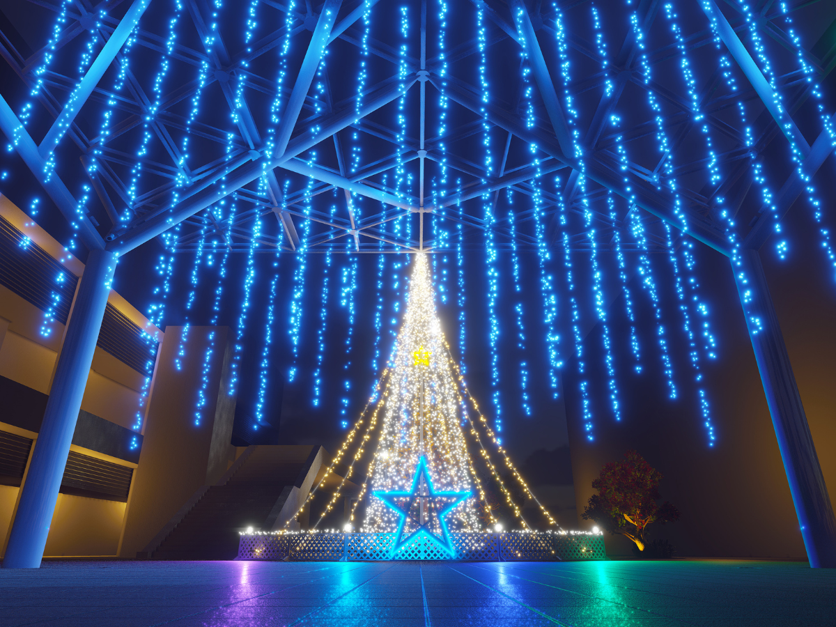 Winter Light Display in Otagawa
