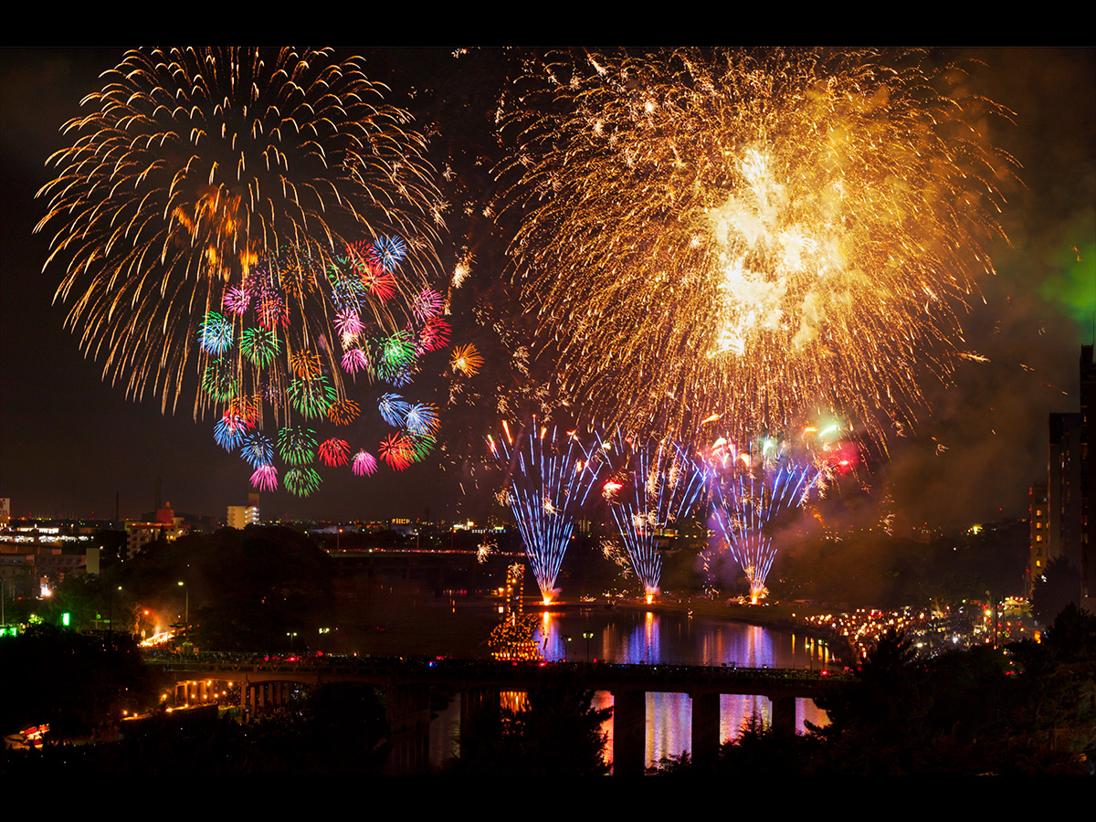 岡崎城下家康公夏まつり 第77回花火大会