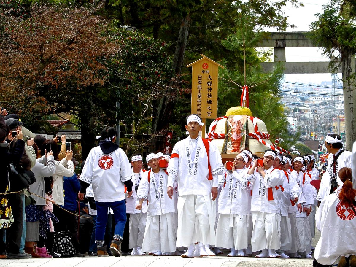 豐年祭【大縣神社】
