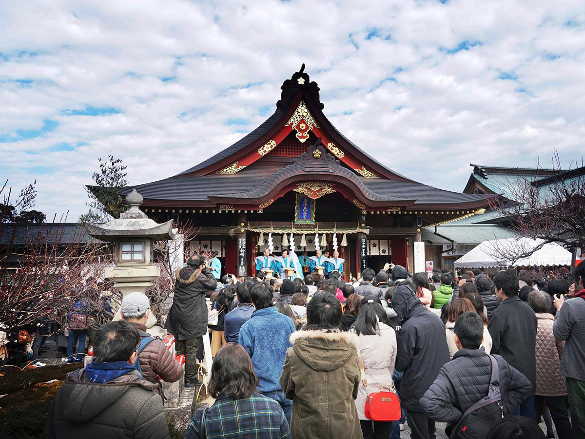 岩津天满宫　节分祭