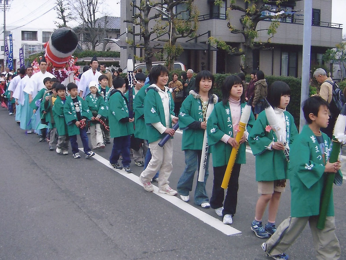 北野天神社筆まつり