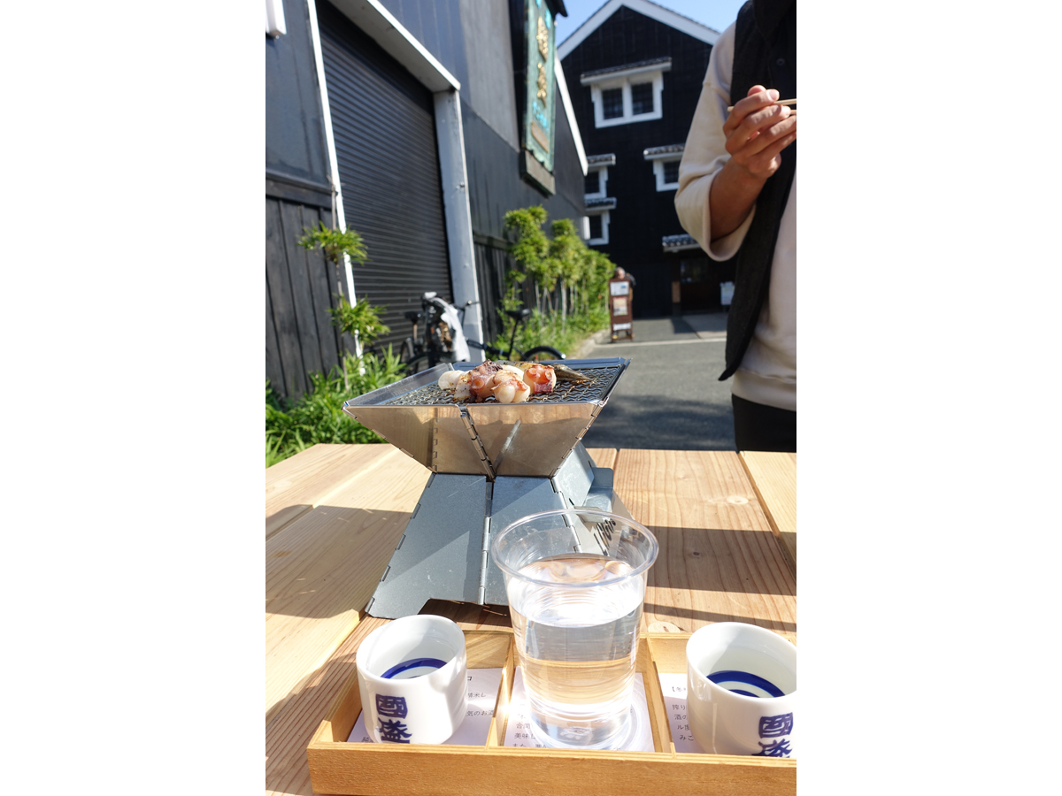 半田運河のHOTORI市