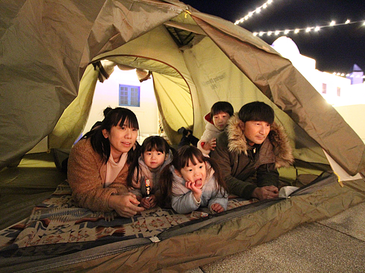 遊園地キャンプ in LAGUNASIA