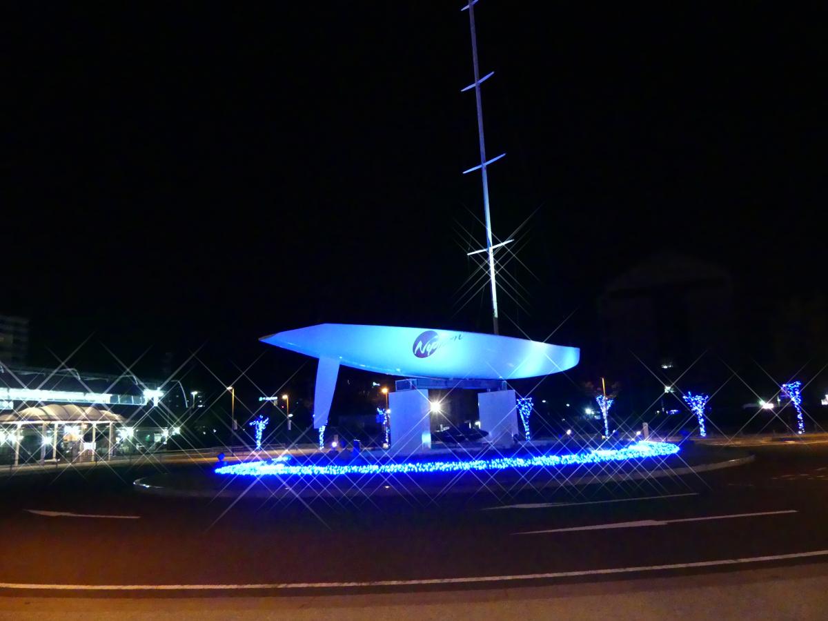 Gamagori Station Illumination