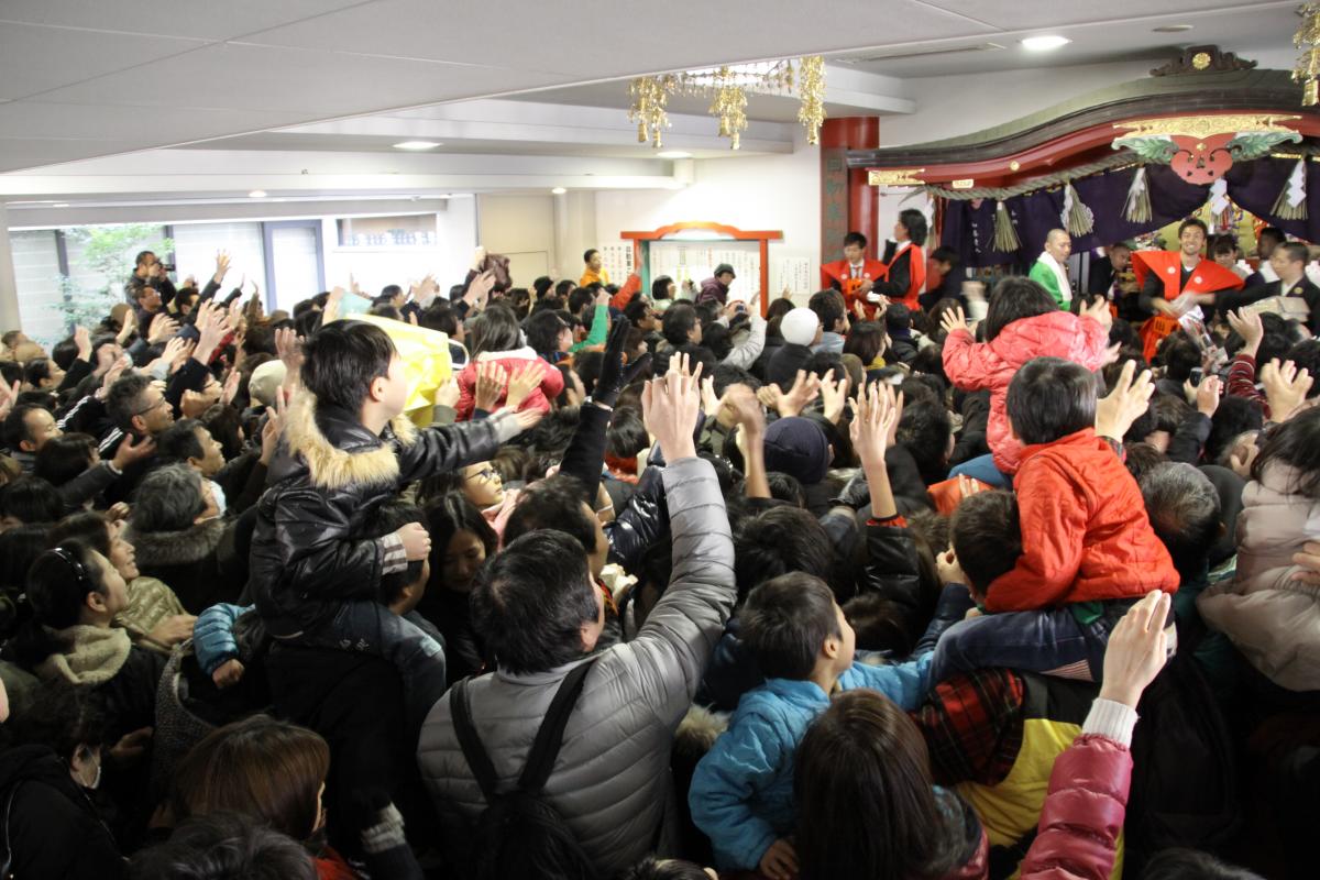 成田山 万福院　节分追儺撒豆式