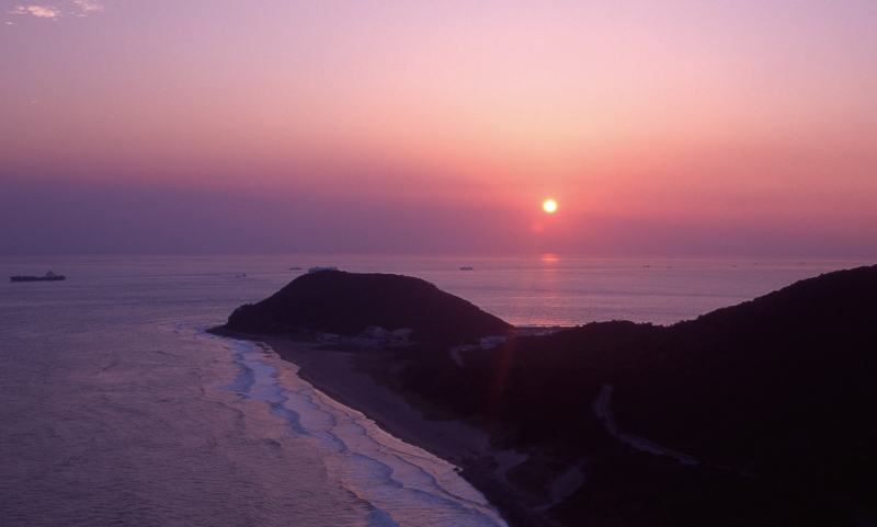 恋路之浜　大石海岸（太平洋长海滩）