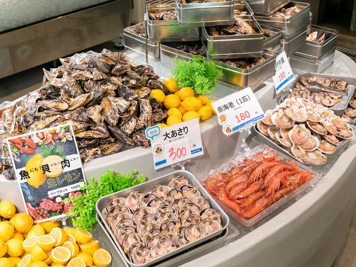 魚太郎 浜焼きバーベキュー ラグーナ蒲郡店