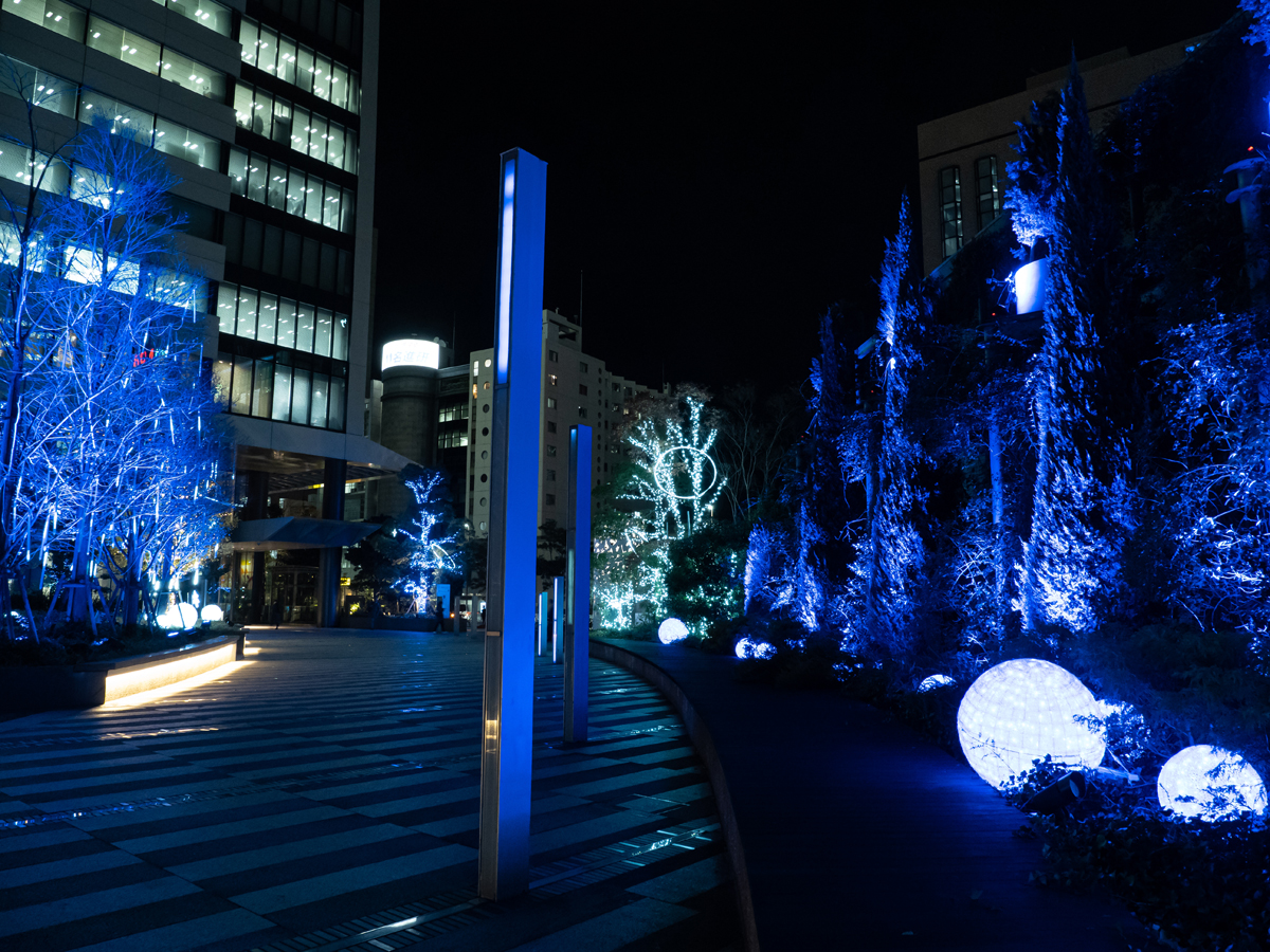 Nagoya Lucent Tower Winter Light Show