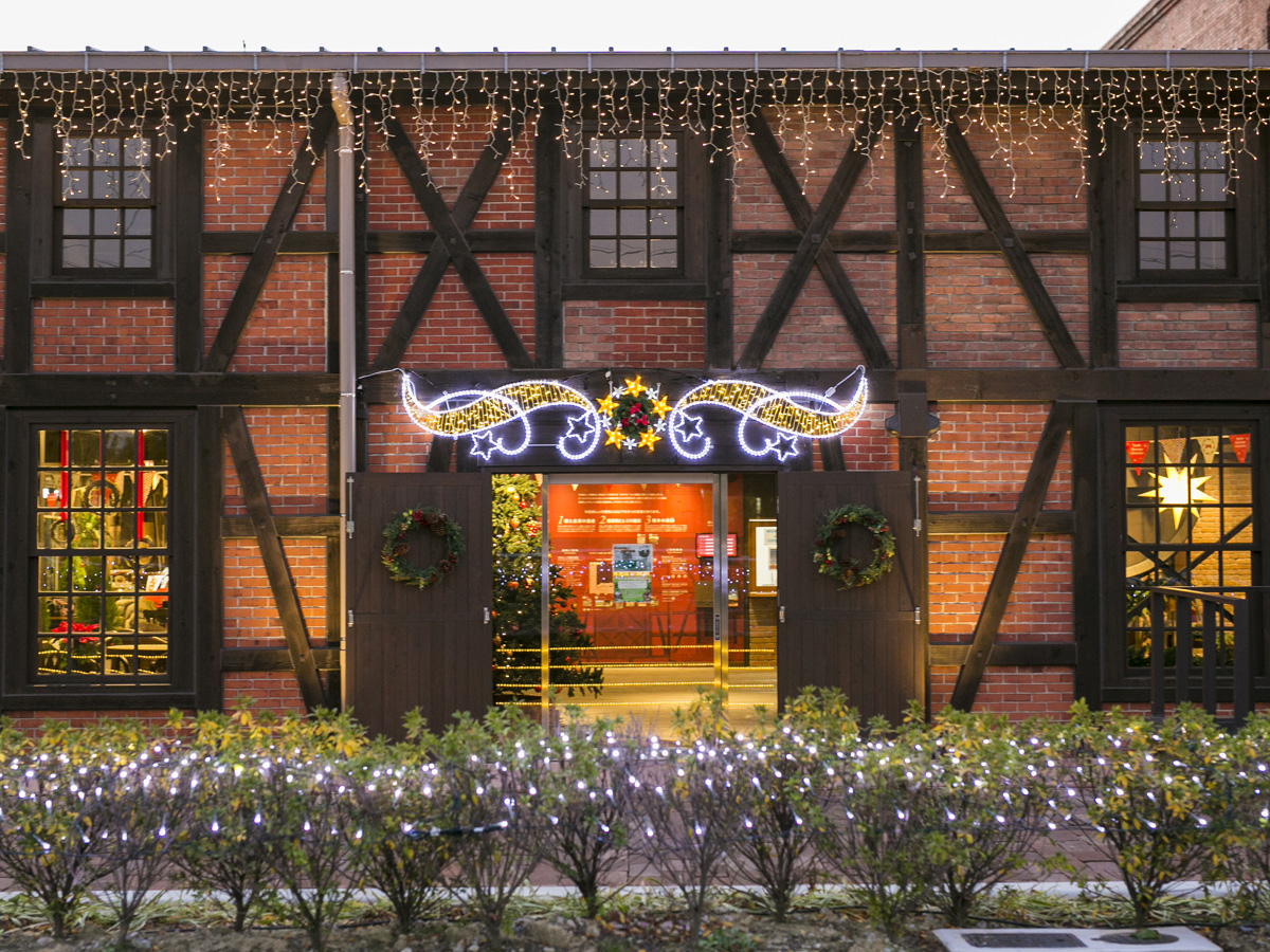 Handa Red Brick Building Winter Illumination