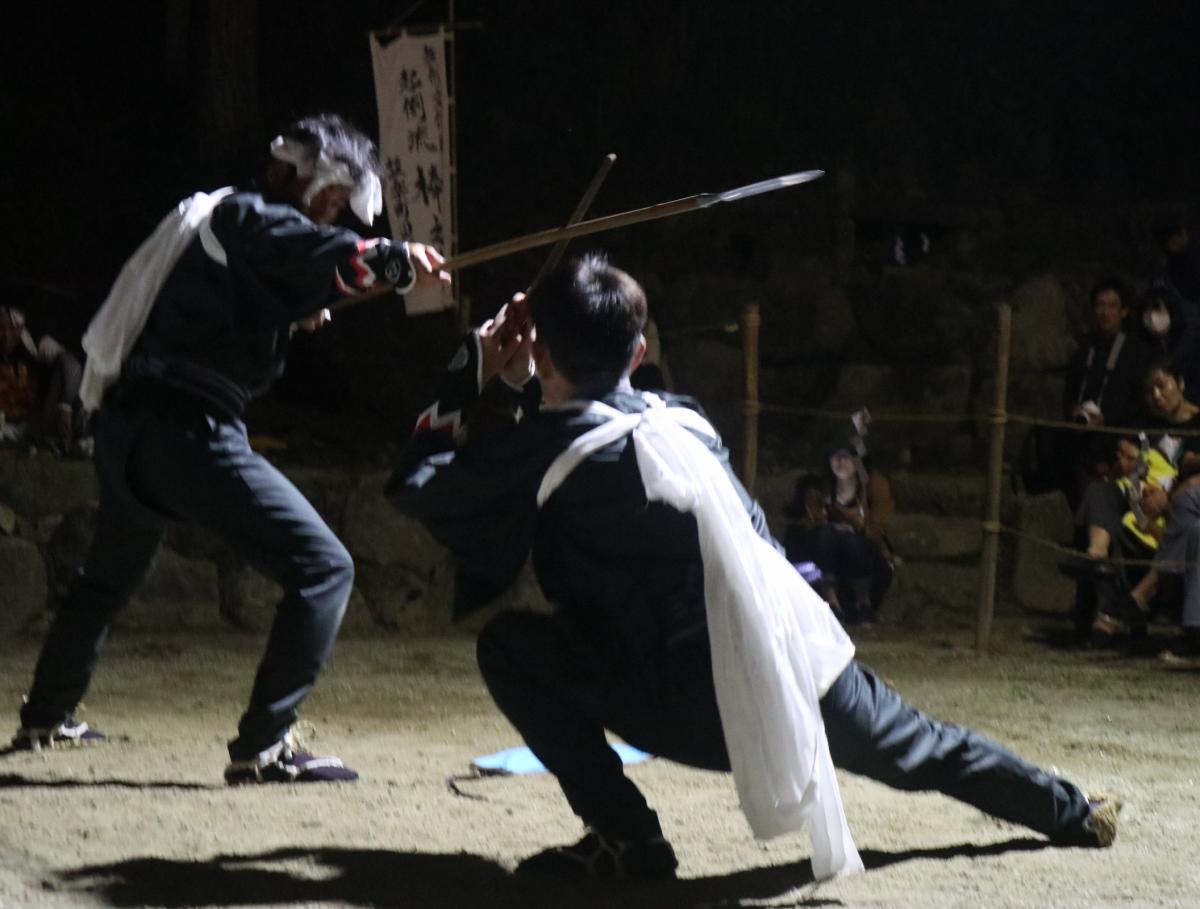 貝津田の棒の手