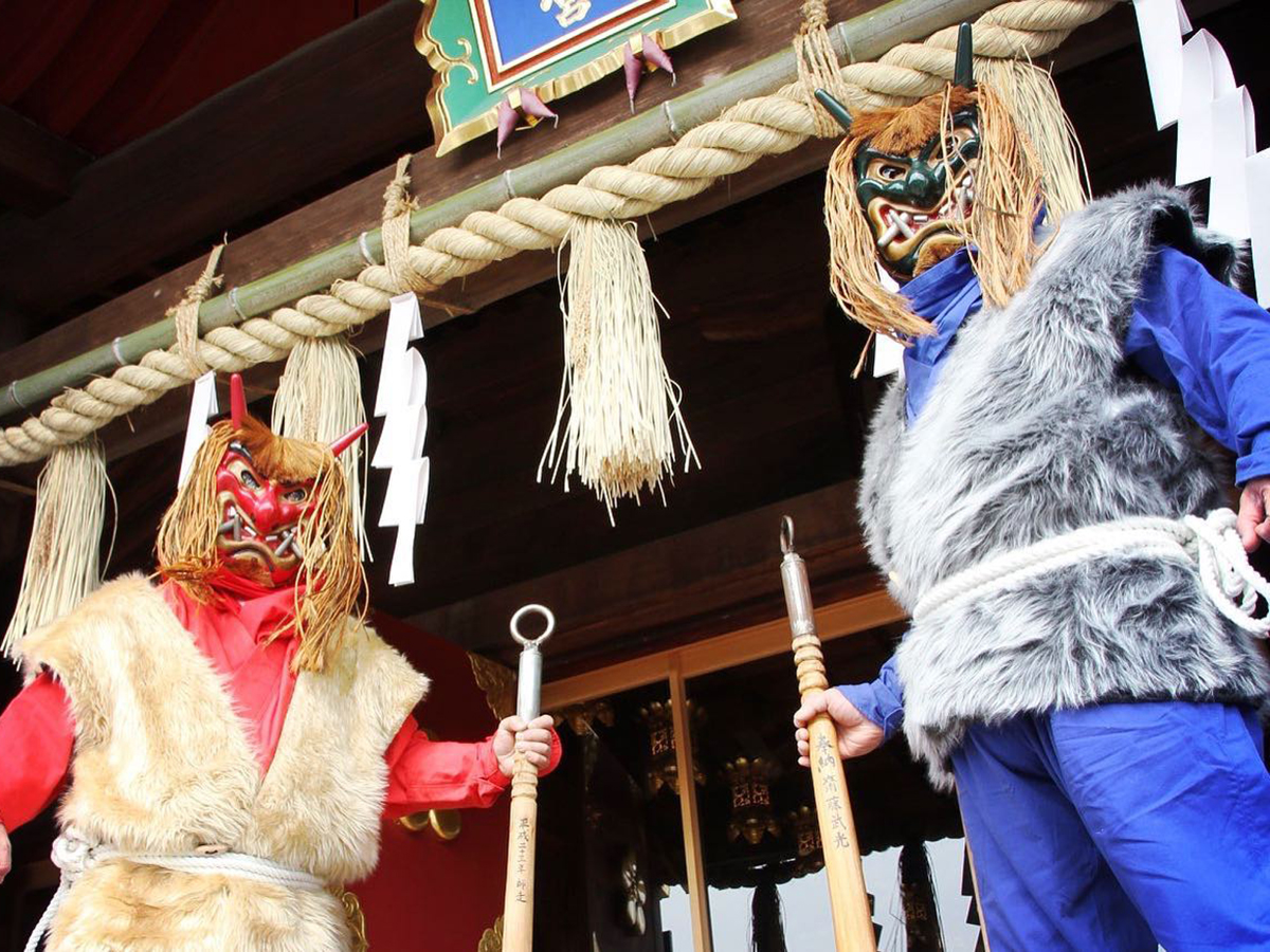 岩津天满宫　节分祭