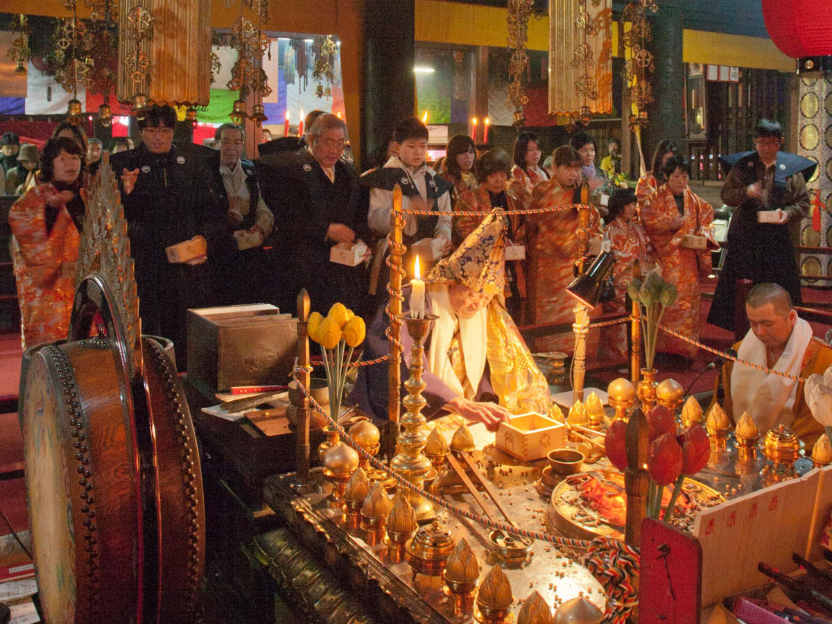 笠寺观音　节分会