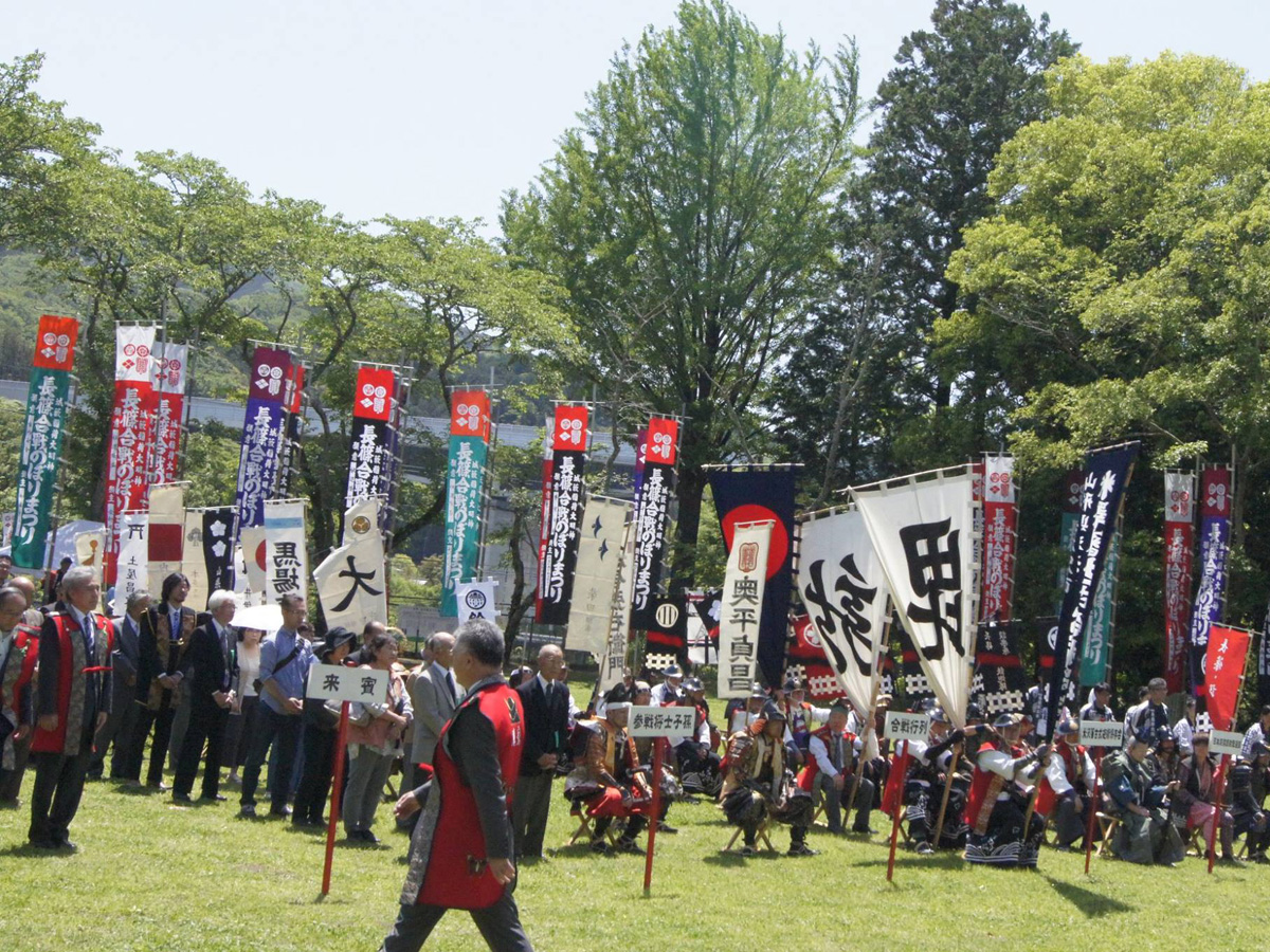 長篠合戦のぼりまつり