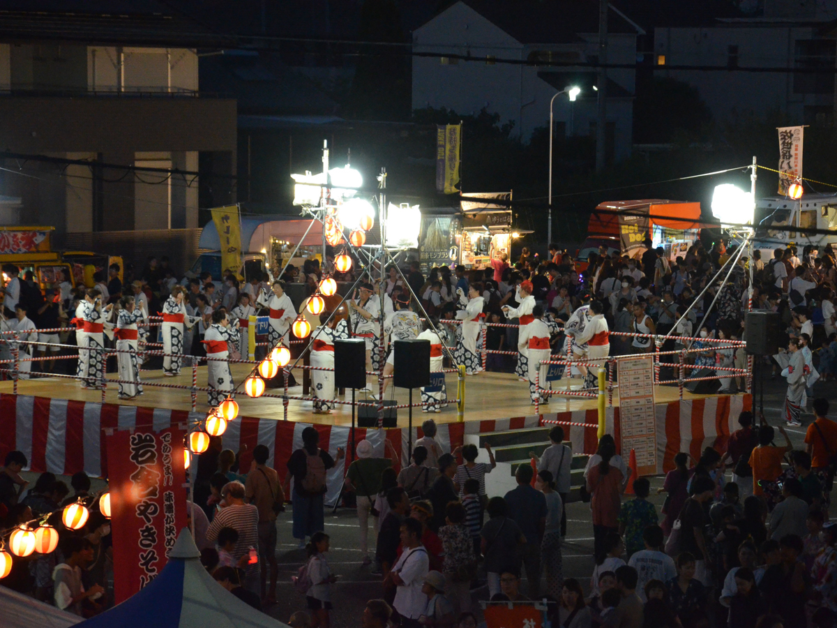 いわくら夏まつり市民盆おどり