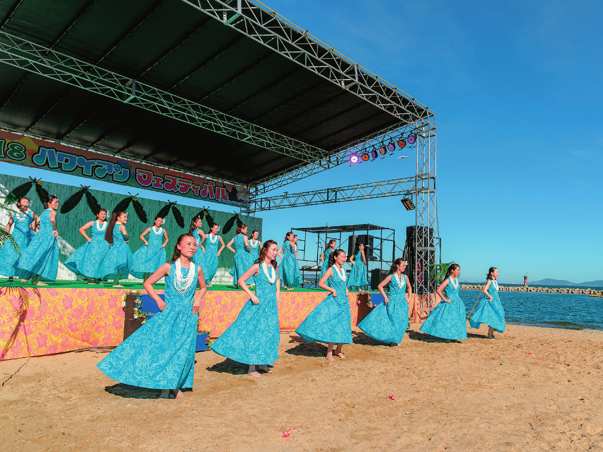 ハワイアンフェスティバル in 吉良ワイキキビーチ