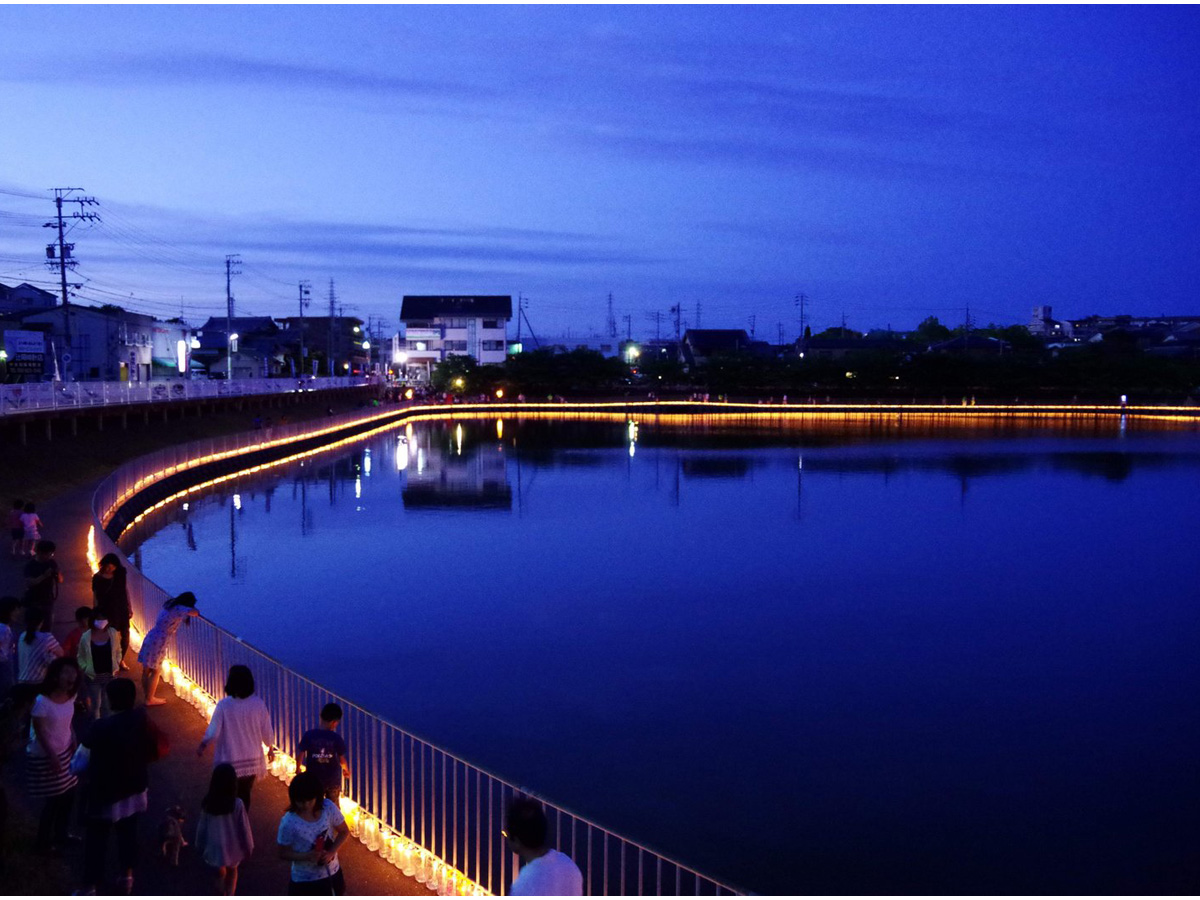 Historic Okehazama Battlefield Festival and Buddhist Lantern Festival