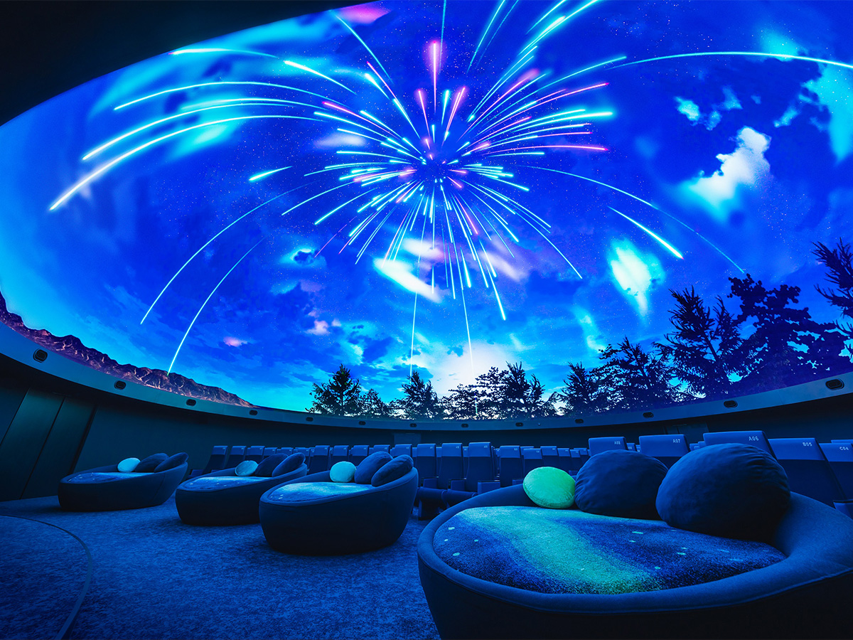 イルミネーションウェルカムドーム