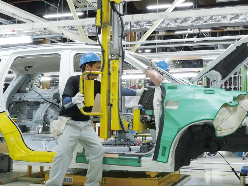 三菱自動車工業(株)岡崎製作所