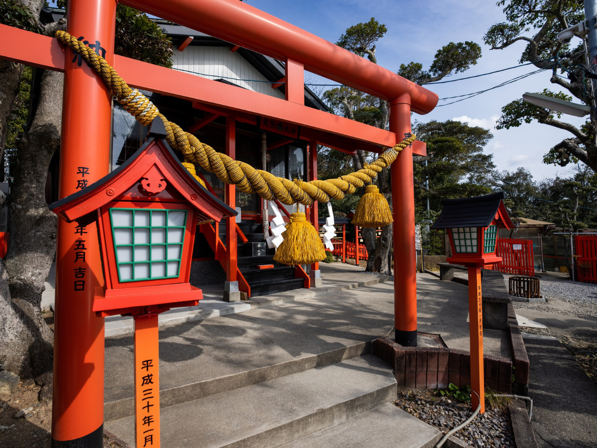荒熊神社 山の子大祭