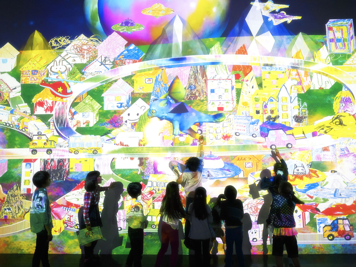 teamLab★Island Dance! Art Exhibition, Learn & Play! Future Park