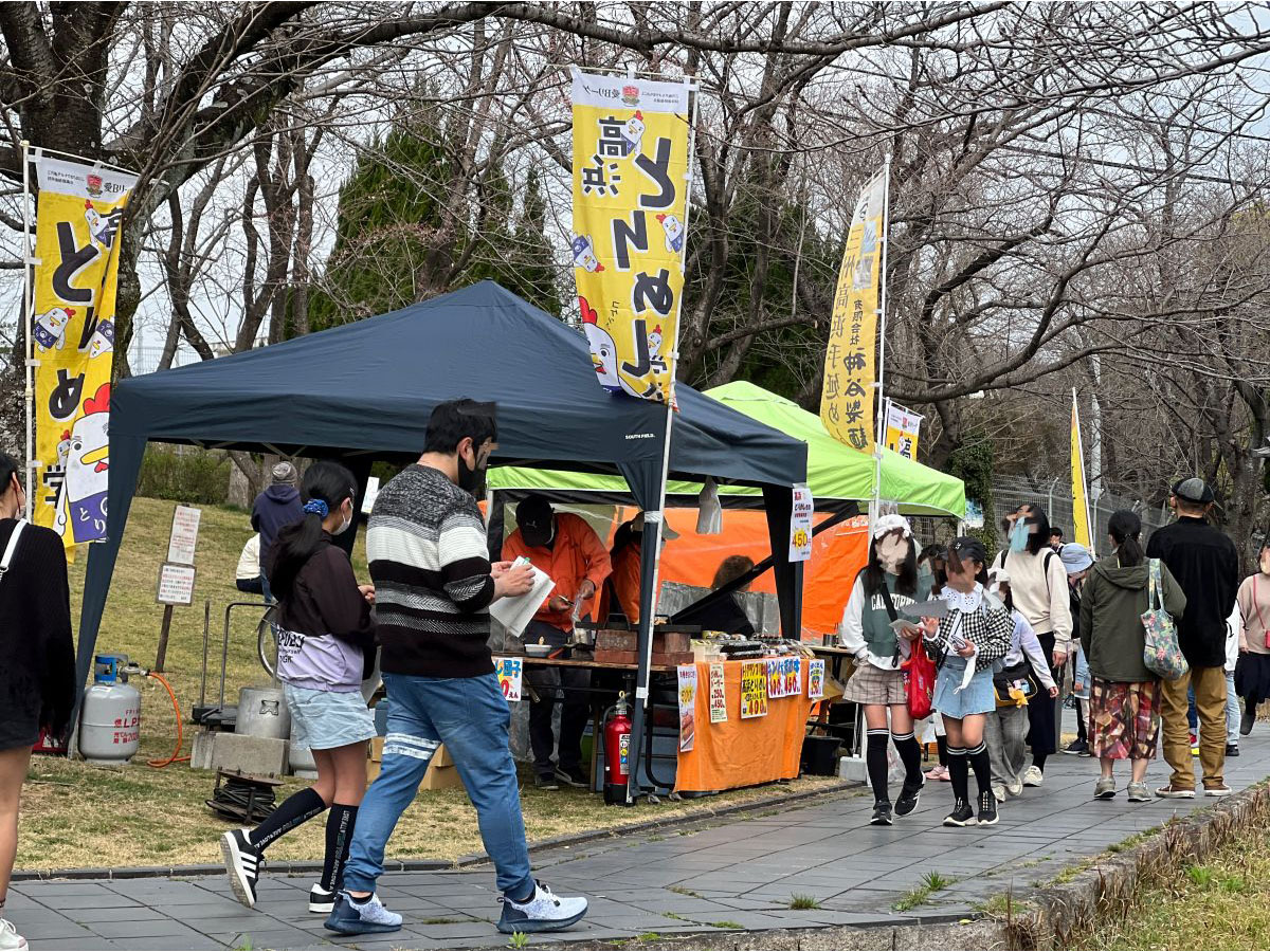 桜色のオニマルシェ