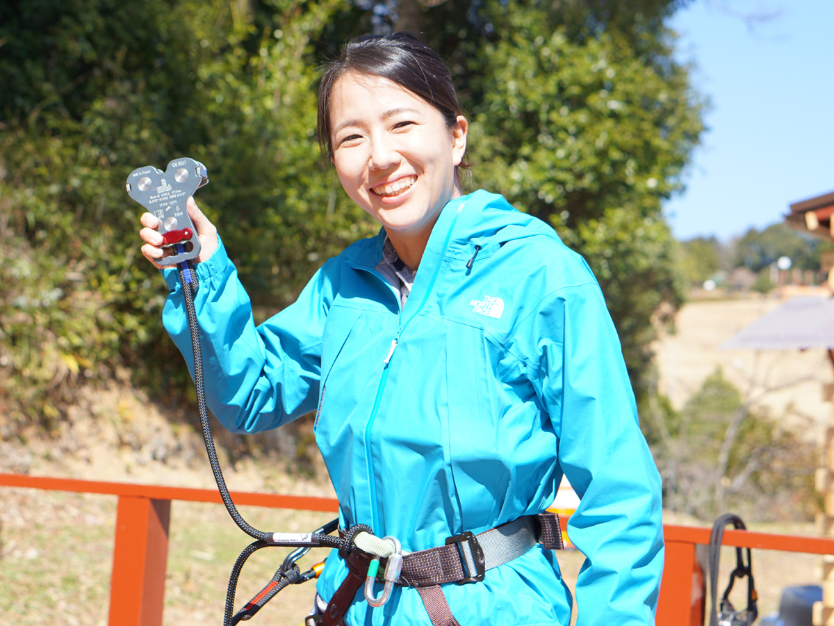 變身為在樹林中飛來飛去的森林忍者！“新城冒險森林”