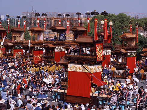 祭りの華・美しき山車彫刻の世界【はんだ山車まつり】