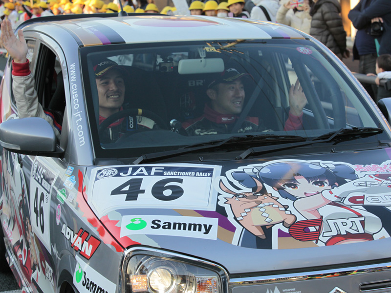 ド素人の新城ラリー観戦記