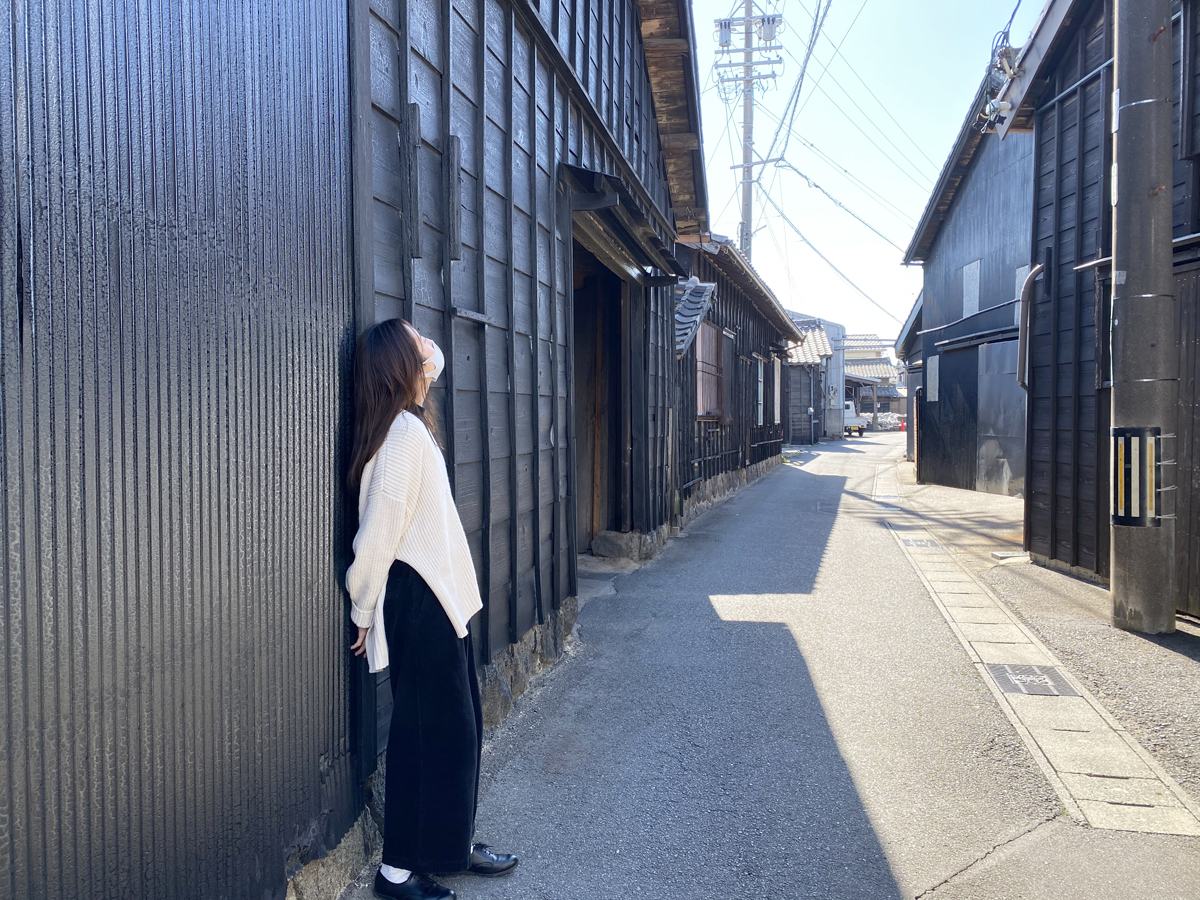 醸造蔵の町並み