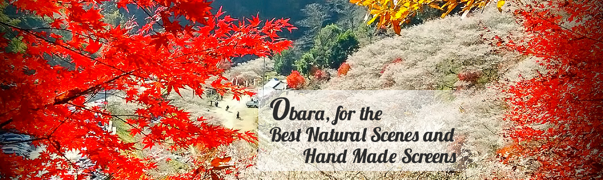 Obara, for the Best Natural Scenes and Hand Made Screens