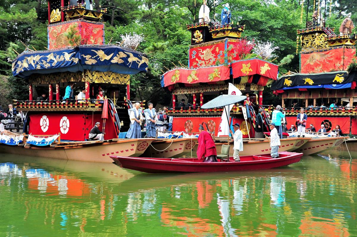 尾張津島天王祭